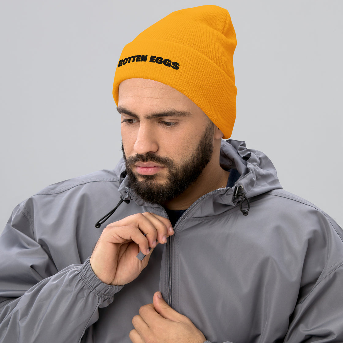 Rotten Eggs Beanie - Golden