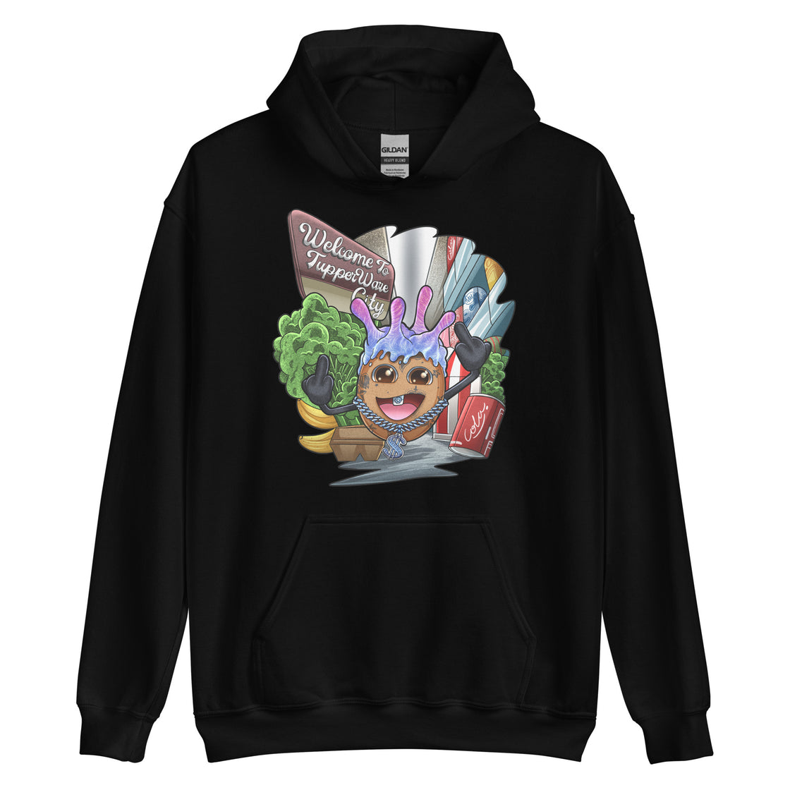 Baby Jeffrey - Double Bird - Unisex Hoodie