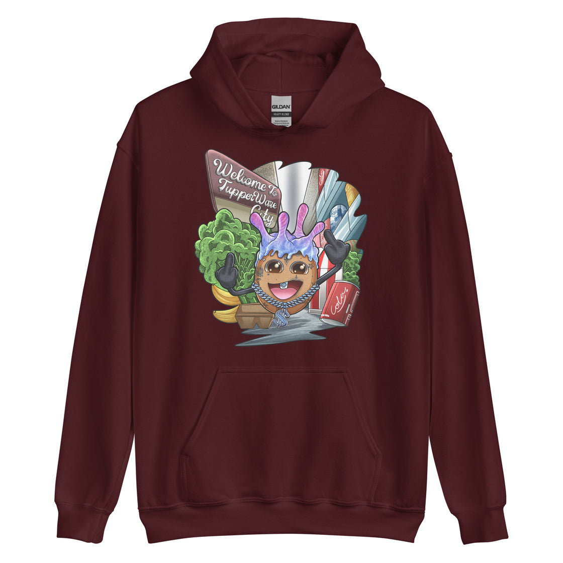 Baby Jeffrey - Double Bird - Unisex Hoodie